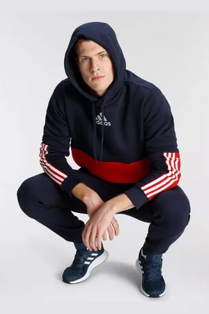 adidas Kapuzensweatshirt ESSENTIALS COLORBLOCK FLEECE HOODIE