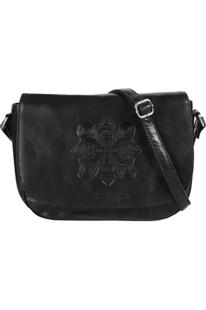 Bruno Banani Umhängetasche Mandala, echt Leder