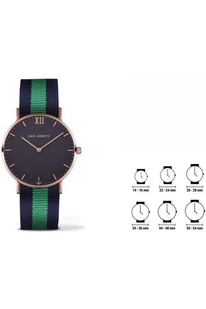 Paul Hewitt Quarzuhr Unisex-Uhr PH-SA-R-ST-B-NG-20 Ø 39 mm Armbandu - Verkäufer: woolloom