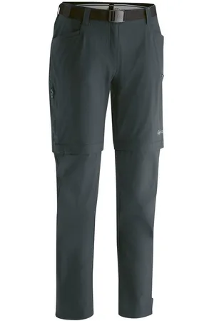 Gonso Fahrradhose Ruth Damen zipp-off Radhose mit Sitzpolster und Gürtel, wasserabweisend