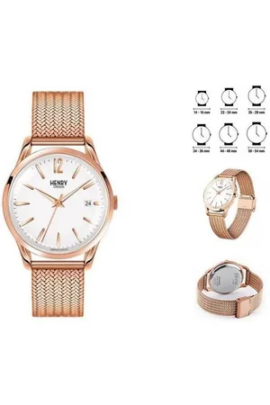 Henry Quarzuhr Unisex-Uhr HL39-M-0026 Ø 39 mm Armbanduhr Uh - Verkäufer: woolloom