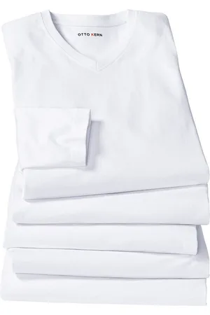 Otto Kern Langarmshirt (5er-Pack) aus 100% formstabiler und hautsympathischer Baumwolle - Verkäufer: Vorteilshop