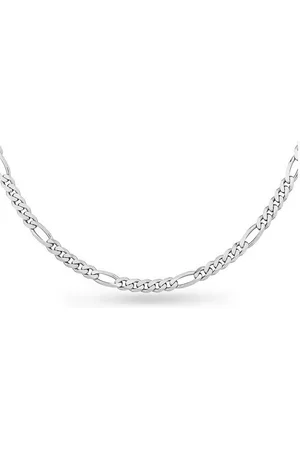 Firetti Kette ohne Anhänger Schmuck Geschenk Silber 925 Halsschmuck Halskette Figarokette, Made in Germany