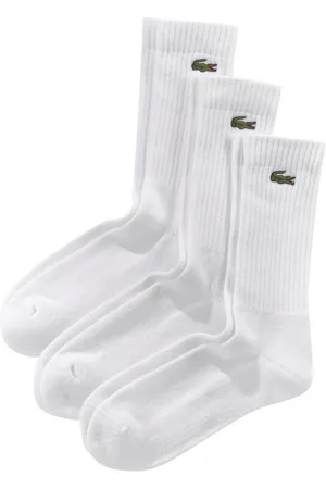 Lacoste Tennissocken (3-Paar) hochwertiger Baumwollmix, hoher Komfort und Langlebigkeit