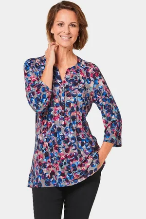 GOLDNER Print-Shirt Figurschmeichelndes Drucktunika-Shirt - Verkäufer: