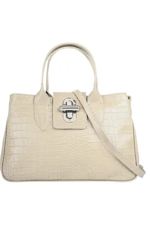 Cluty Henkeltasche, echt Leder, Made in Italy