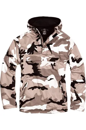 Brandit Anorak Herren Fleece Pull Over Windbreaker (1-St)