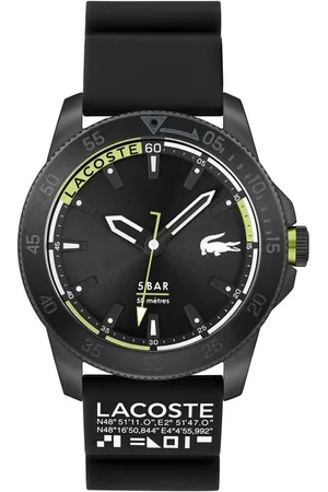 Lacoste Quarzuhr REGATTA 2011203, Armbanduhr, Herrenuhr, Mineralglas, Silikonarmband