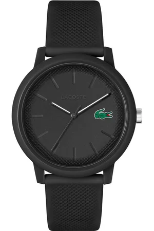 Lacoste Quarzuhr .12.12 2011171, Armbanduhr, Herrenuhr, Mineralglas, Silikonarmband