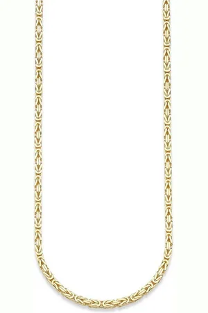 Bruno Banani Kette ohne Anhänger Schmuck Geschenk Gold 333 Halsschmuck Halskette Königskette 4-Kant, Made in Germany