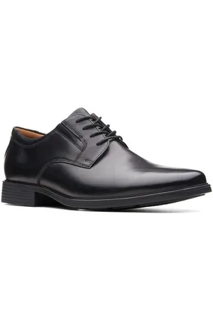 Clarks Tilden Plain Schnürschuh Freizeitschuh, Halbschuh, Schnürschuh mit komfortablem Fußbett