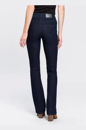 ARIZONA Bootcut-Jeans Baby Bootcut leicht ausgestelltes Bein, hohe Leibhöhe