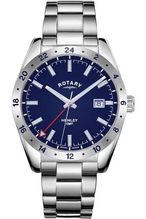 Rotary Quarzuhr GB05176/05 Henley GMT Herrenuhr 40mm 10ATM GB05176/05 Henley GMT Herrenuhr 40mm 10ATM - Verkäufer: Timeshop24