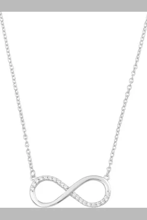 Amor Kette mit Anhänger Infinity/Unendlichkeitsschleife, 2014440, mit Zirkonia (synth)