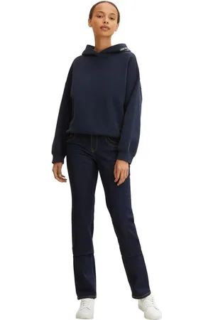 TOM TAILOR Gerade Jeans Alexa Straight mit Kontrastnähten