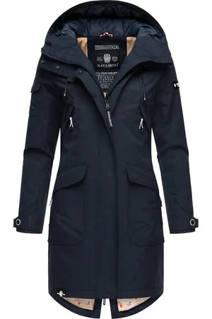 Navahoo Outdoorjacke Pfefferschote moderne Damen Übergangsjacke mit Kapuze