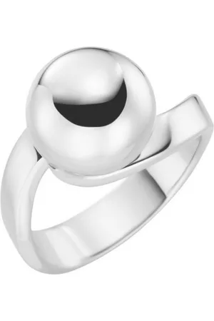 Giorgio Martello Fingerring mit Kugel, Silber 925
