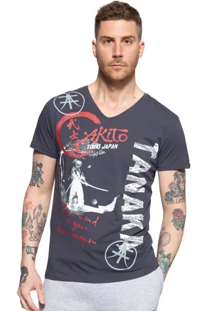 Akito tanaka T-Shirt Strong (1-tlg) mit Print - Verkäufer: Deinetrends