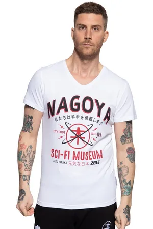 Akito tanaka T-Shirt City Code (1-tlg) mit Kontrast-Print - Verkäufer: Deinetrends