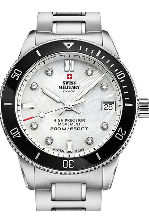 CHRONO Quarzuhr Swiss Military SM34089.03 Diver Damenuhr 37mm 20ATM Swiss Military SM34089.03 Diver Damenuhr 37mm 20ATM - Verkäufer: Timeshop24