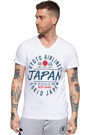 Akito tanaka T-Shirt Flight (1-tlg) mit legerem Frontprint - Verkäufer: Deinetrends