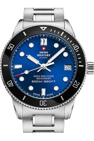 CHRONO Quarzuhr Swiss Military SM34089.02 Diver Damenuhr 37mm 20ATM Swiss Military SM34089.02 Diver Damenuhr 37mm 20ATM - Verkäufer: Timeshop24