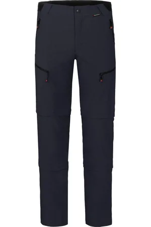Bergson Outdoorhose LEBIKO Doppel Zipp-Off mit T-ZIPP Herren Wanderhose, robust elastisch, Langgrößen, Nacht - Verkäufer: