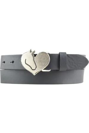 BELTINGER Ledergürtel Gürtel für Reiter mit Herz-Gürtelschnalle aus Vollrindleder 3 cm - Rei (1-St) - Verkäufer: Brazil Lederwaren