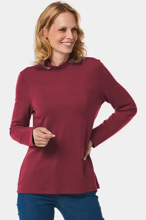 GOLDNER Langarmshirt Kurzgröße: Stehkragenshirt mit Langarm - Verkäufer: