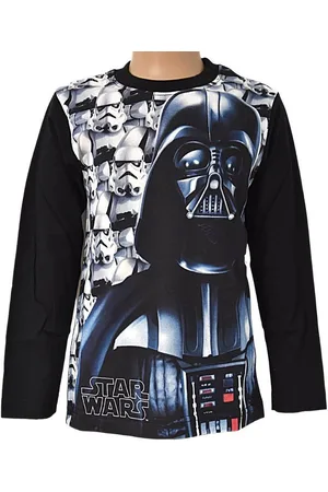 STAR WARS Langarmshirt Darth Vader Kinder Jungen Langarm Shirt Größe 104 cm-152 cm - Verkäufer: Starkids Licensed Brands and more