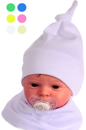 La Bortini Erstlingsmütze Baby Mütze Baby Mützchen Knotenmütze für Neugeborene - Verkäufer: A&O Baby-und Kindermoden