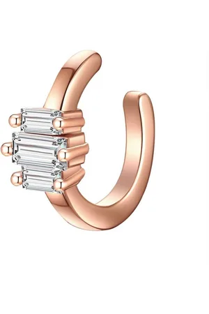 Glanzstücke Ohrklemme roségold, aus Sterling Silber - Verkäufer: Juvalia