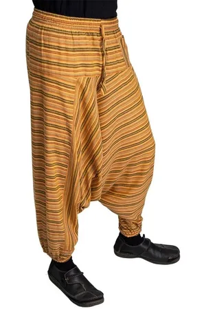 Kunst und Magie Haremshose Bunt Unisex Aladin Haremshose Wellnesshose Wohlfühl Pluder Hose Yoga - Verkäufer: