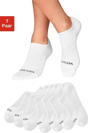 Lascana Sneakersocken (Packung, 7-Paar) mit Fußfrottee