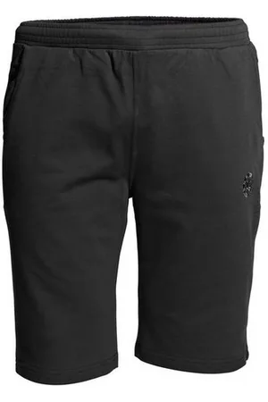 Ahorn Shorts mit Logo-Stickerei