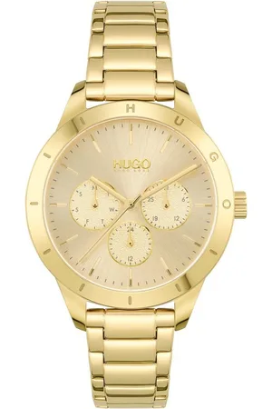 HUGO BOSS Multifunktionsuhr #FRIEND 1540091, Quarzuhr, Armbanduhr, Damenuhr, Datum, Edelstahlarmband