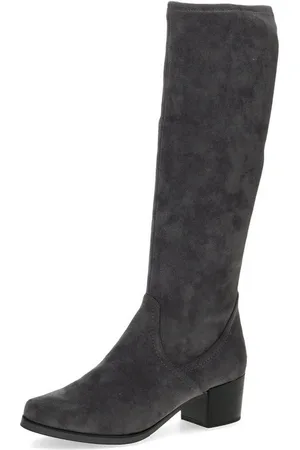 Caprice Stiefel, Blockabsatz, Schlupfstiefel mit Stretch-XS-Schaft in schmaler Form