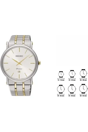 Seiko Quarzuhr Herrenuhr SKP400P1 Ø40,7mm Armbanduhr Uhr Weiß - Verkäufer: woolloom