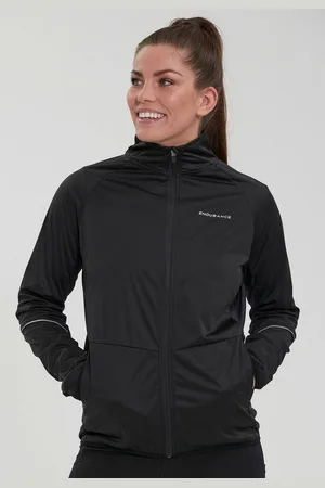Endurance Laufjacke Elving aus elastischem 4-Wege-Stretch-Material