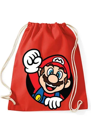 Blondie & Brownie Turnbeutel aus Baumwolle Mario Faut Retro Konsole Gaming - Verkäufer: Hubihu