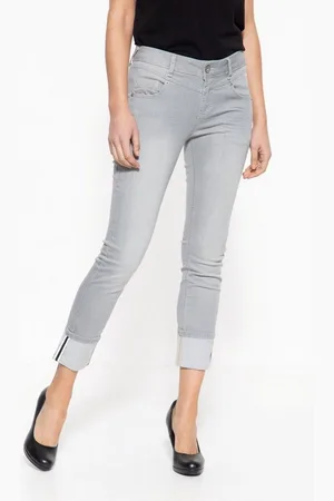 ATT Slim-fit-Jeans Zoe (1-tlg) mit legerem Beinaufschlag - Verkäufer: Deinetrends