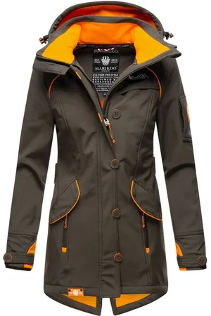 Marikoo Softshelljacke Damen Softshell Jacke Soulinaa mit abnehmbarer Kapuze - Verkäufer: Golden Brands