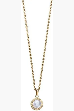 Bering Kette mit Anhänger Collier Edelstahl goldfarben / Perlmutt 427-27-450 - Verkäufer: Schmuck-Uhren-Trends