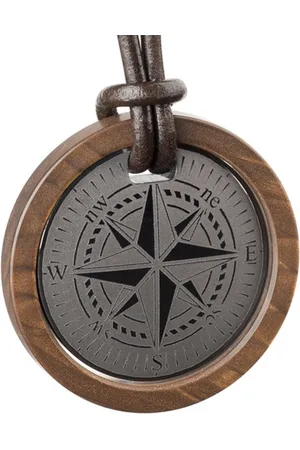 ERNSTES Kette mit Anhänger Halskette Windrose Edelstahl K652.B.54 - Verkäufer: Schmuck-Uhren-Trends