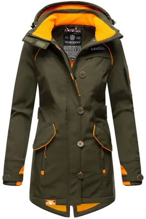 Marikoo Softshelljacke Damen Softshell Jacke Soulinaa mit abnehmbarer Kapuze - Verkäufer: Golden Brands