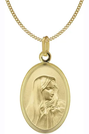 Acalee Panzerkette mit Madonna-Anhänger Gold 333/8K Maria Dolorosa - Verkäufer: uhrcenter