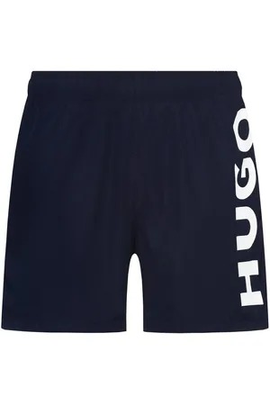 HUGO BOSS Badeshorts ABAS mit großem Markenschriftzug auf dem linken Bein - Verkäufer: bonvenon
