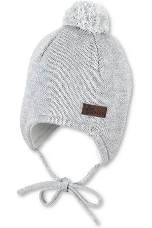 Sterntaler Strickmütze Strickmütze (1-St., Wintermütze für Baby gefüttert mit Baumwollfleece ideal für kalte Tage) Bommelmütze mit Bindebänder und Ohrenklappen - Verkäufer: Sterntaler GmbH