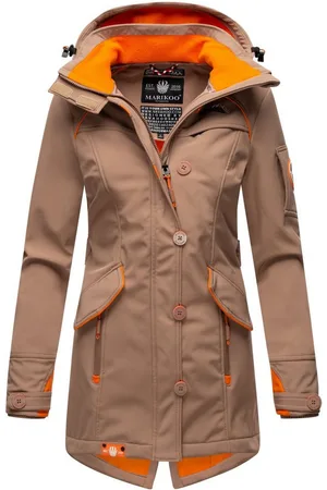 Marikoo Softshelljacke Damen Softshell Jacke Soulinaa mit abnehmbarer Kapuze - Verkäufer: Golden Brands