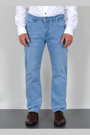 adam Straight-Jeans Herren Jeans Straight Hose Stretch Regular Fit Jeanshose Comfort Fit Straight Jeans Herren Hose normale Leibhöhe Jeans Gerade Schnitt - Verkäufer: Esra Jeans